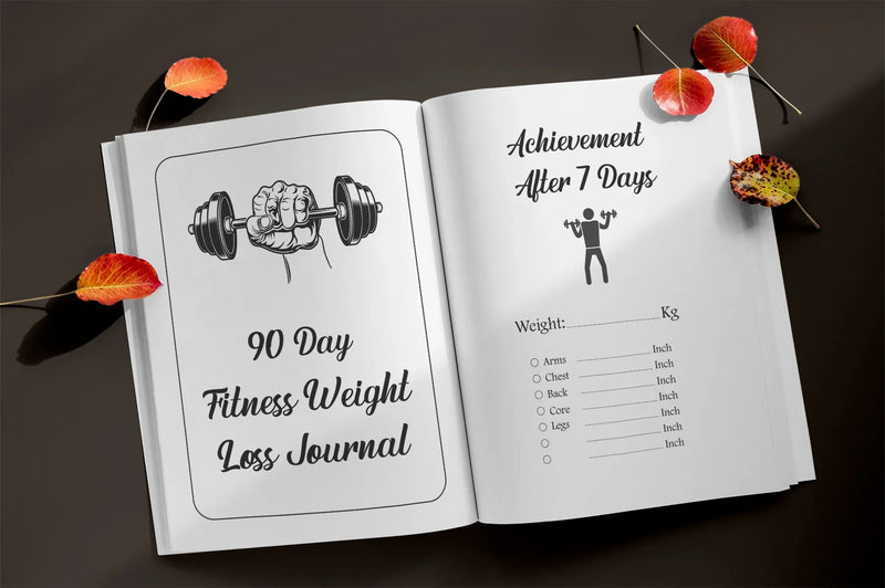 Day Fitness Weight Loss Planner - Printable Bundle - CraftNest - Digital Crafting and Art