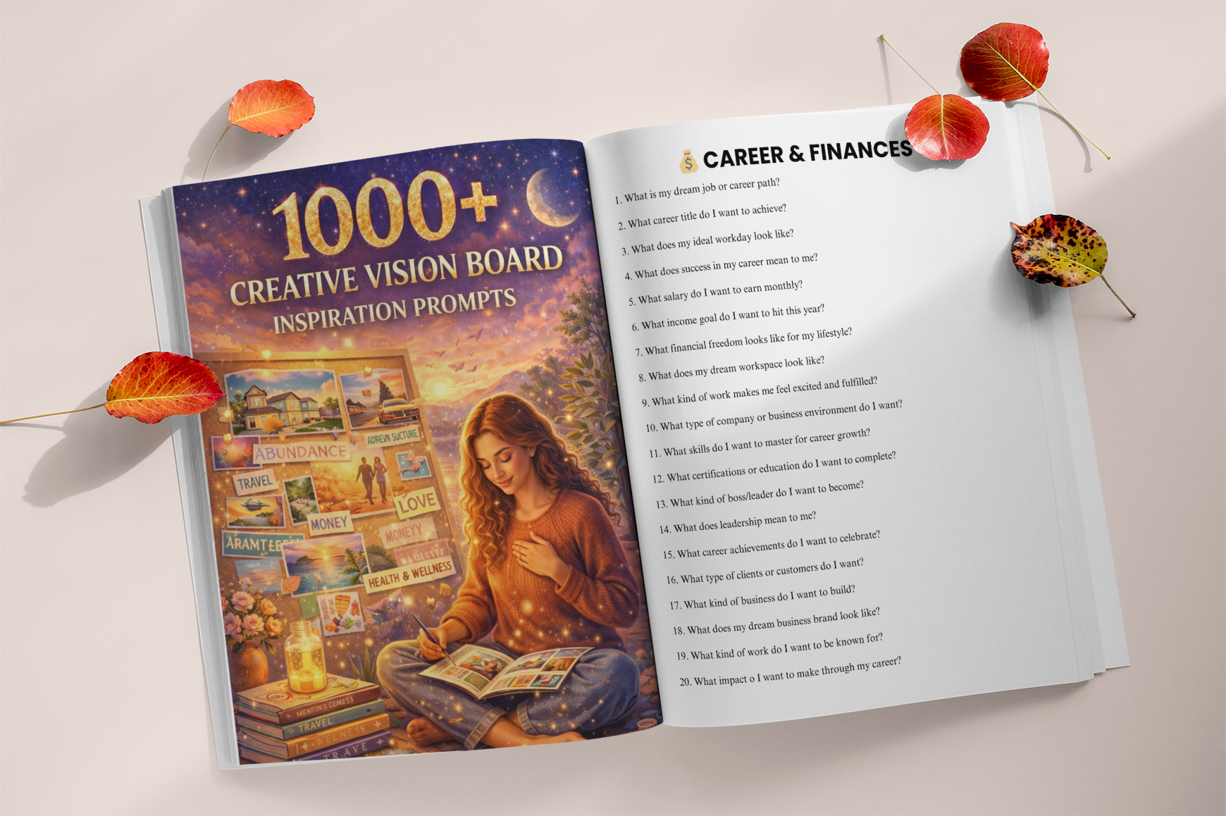 Creative Vision Board Inspiration Prompts