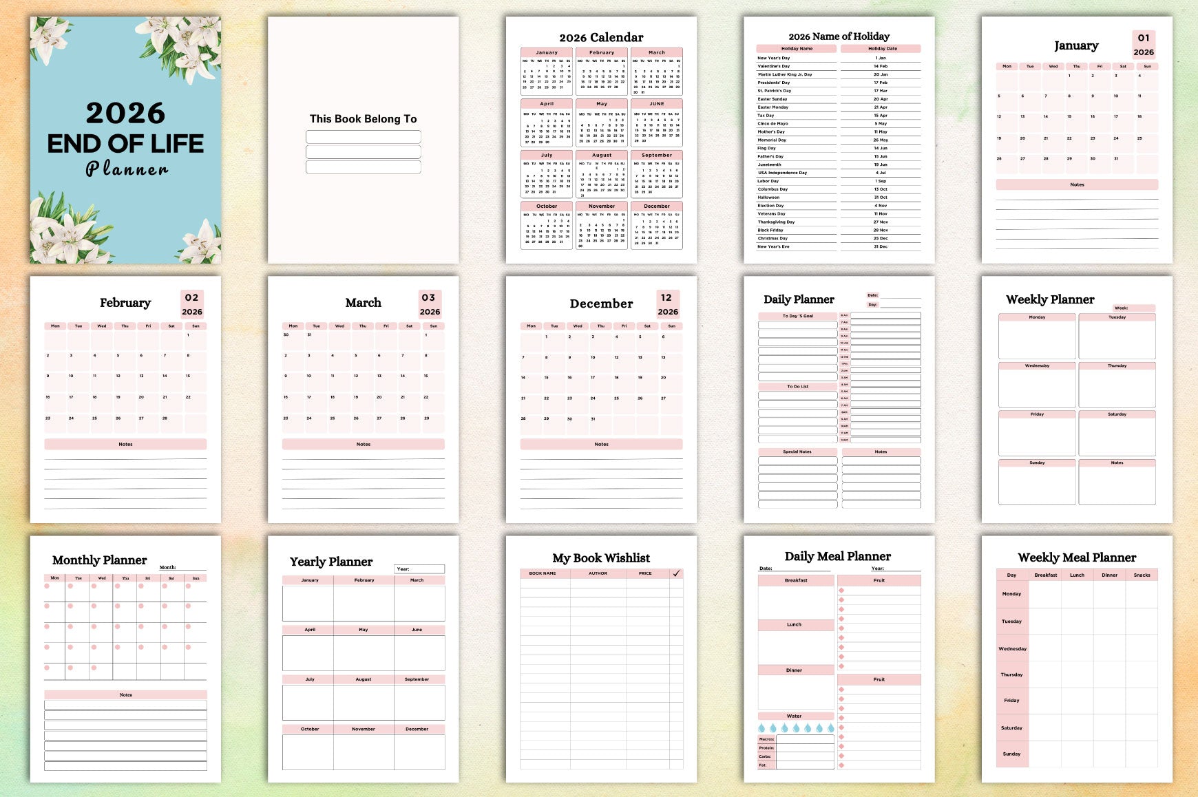 End of Life Planner Guide