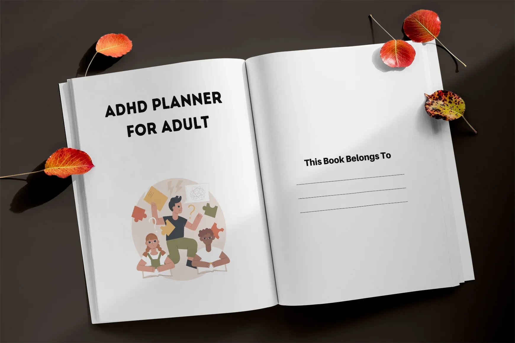 ADHD Planner for Adults - Organizational Tool - CraftNest - Digital Crafting and Art