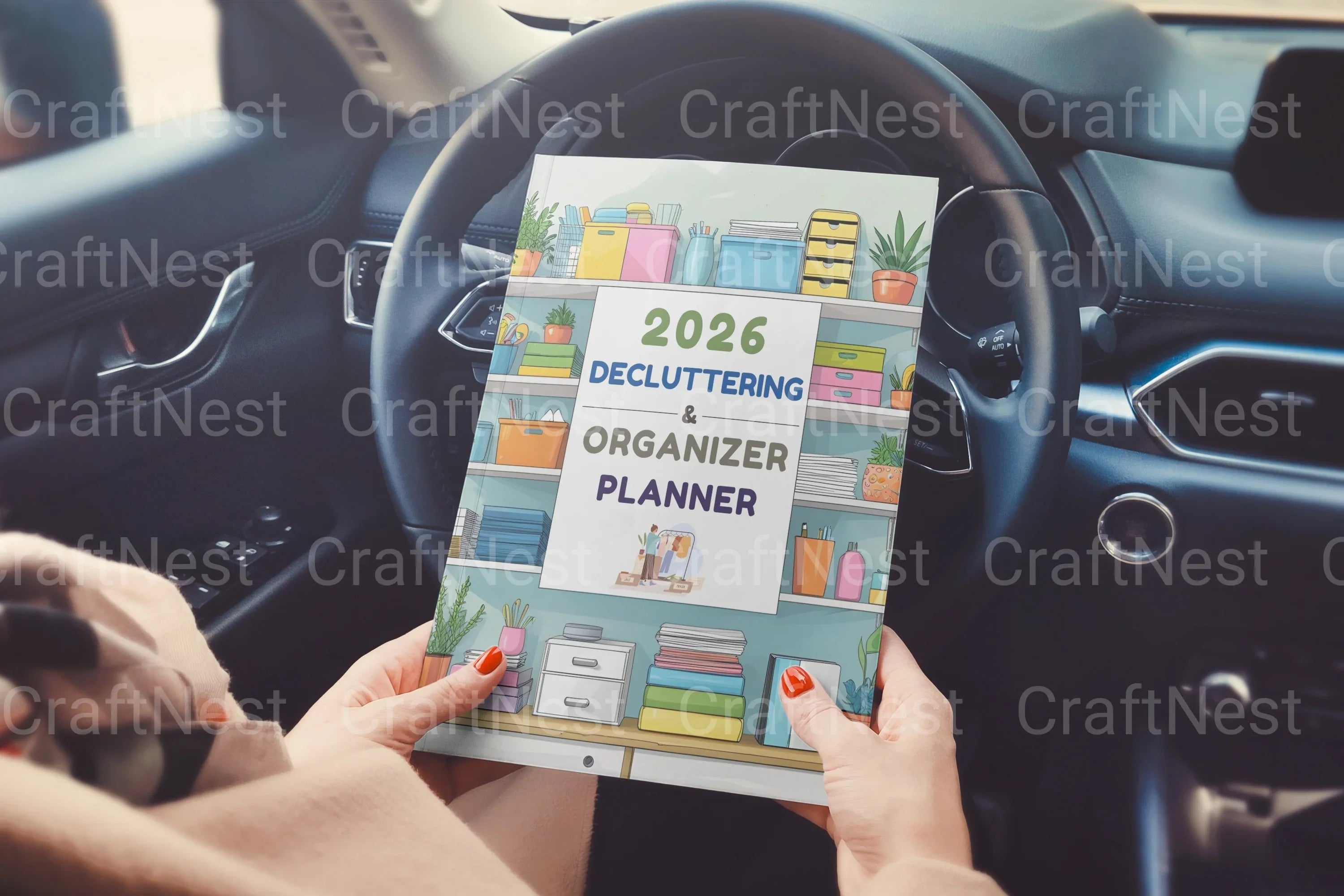 Decluttering Organizer Planner - CraftNest - Digital Crafting and Art