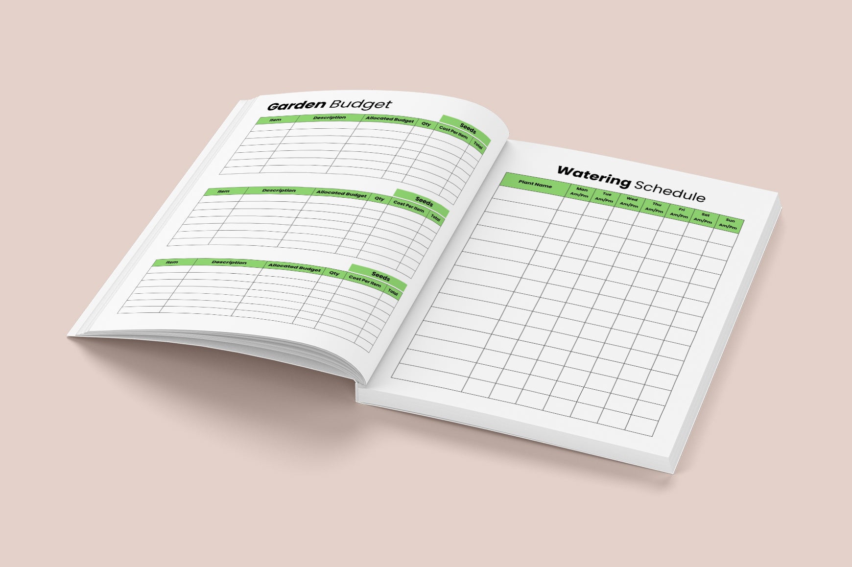 Garden Management Planner