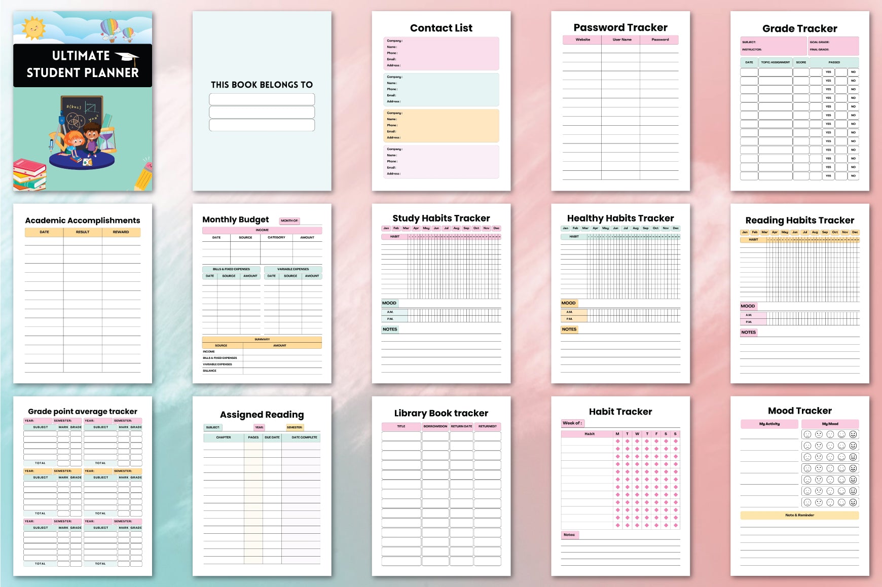 Ultimate Student Planner
