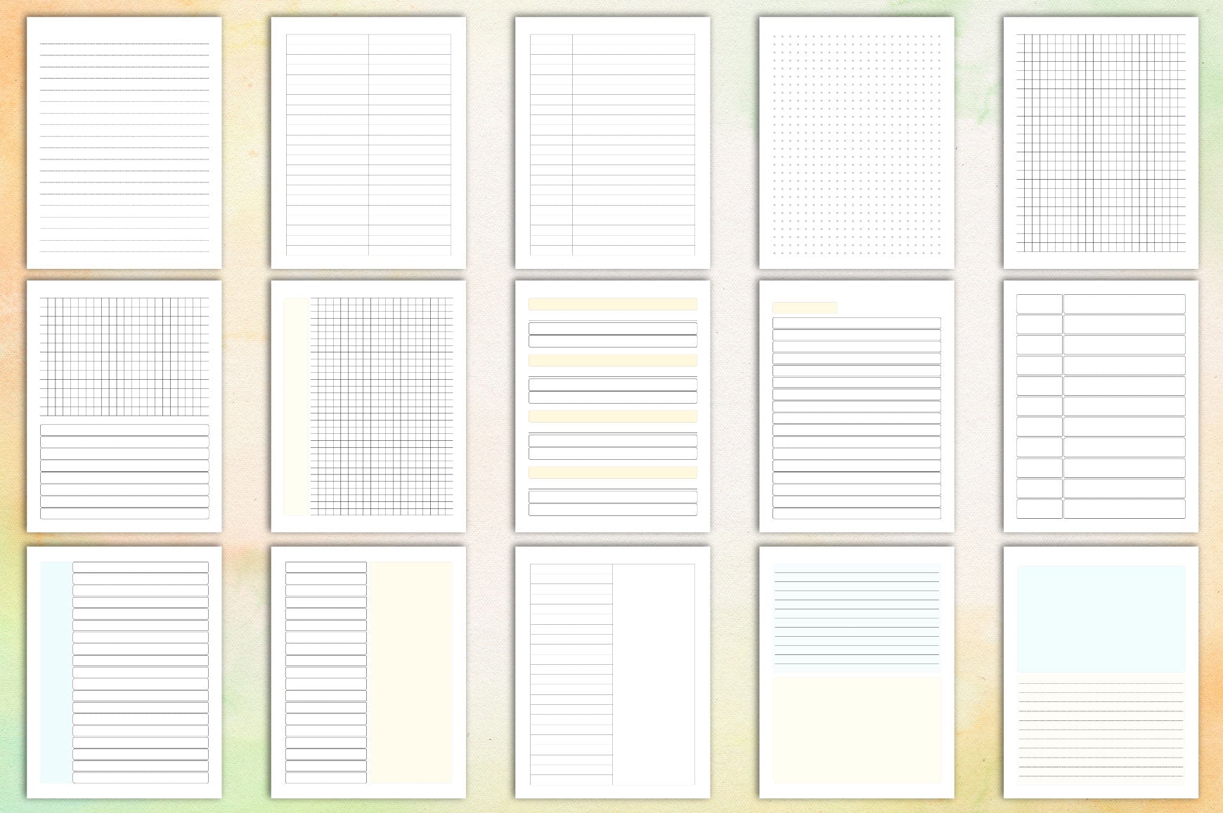 Notebook Planner