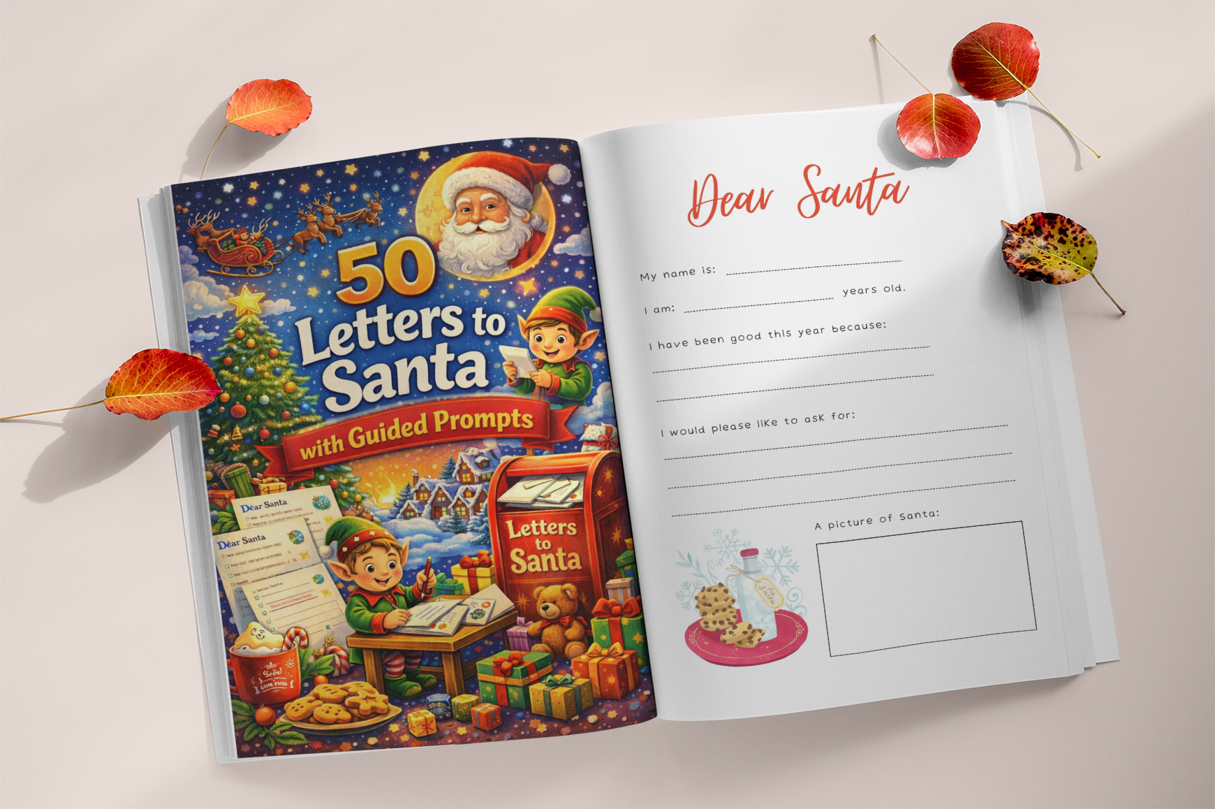 Letters to Santa with Prompts