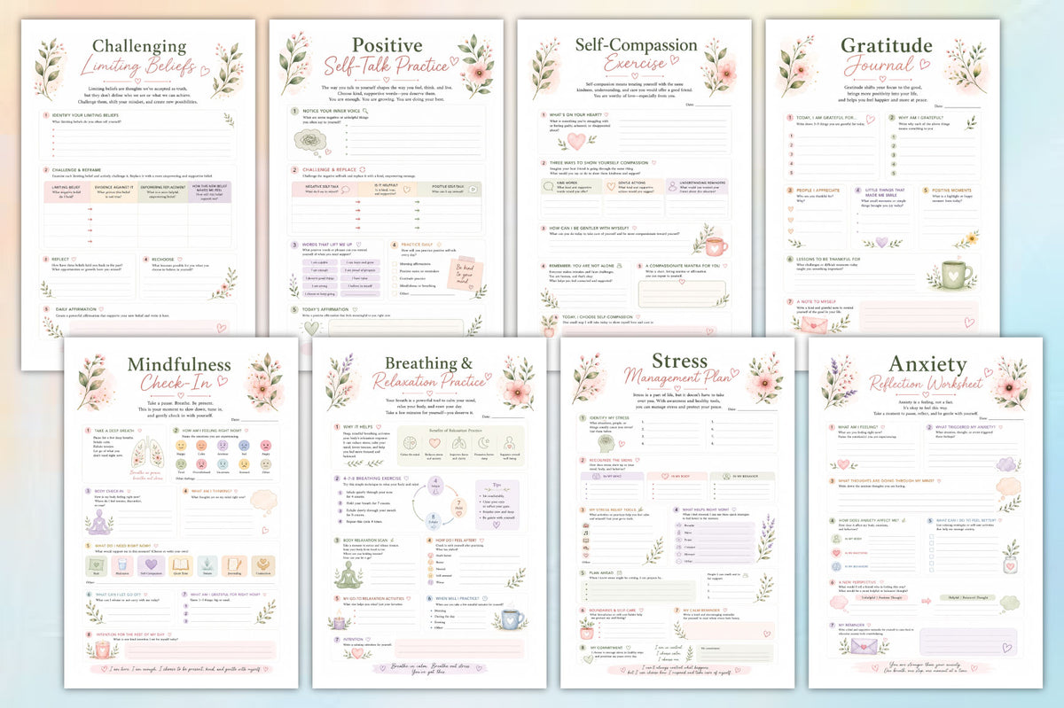 Emotional Healing Growth Workbook