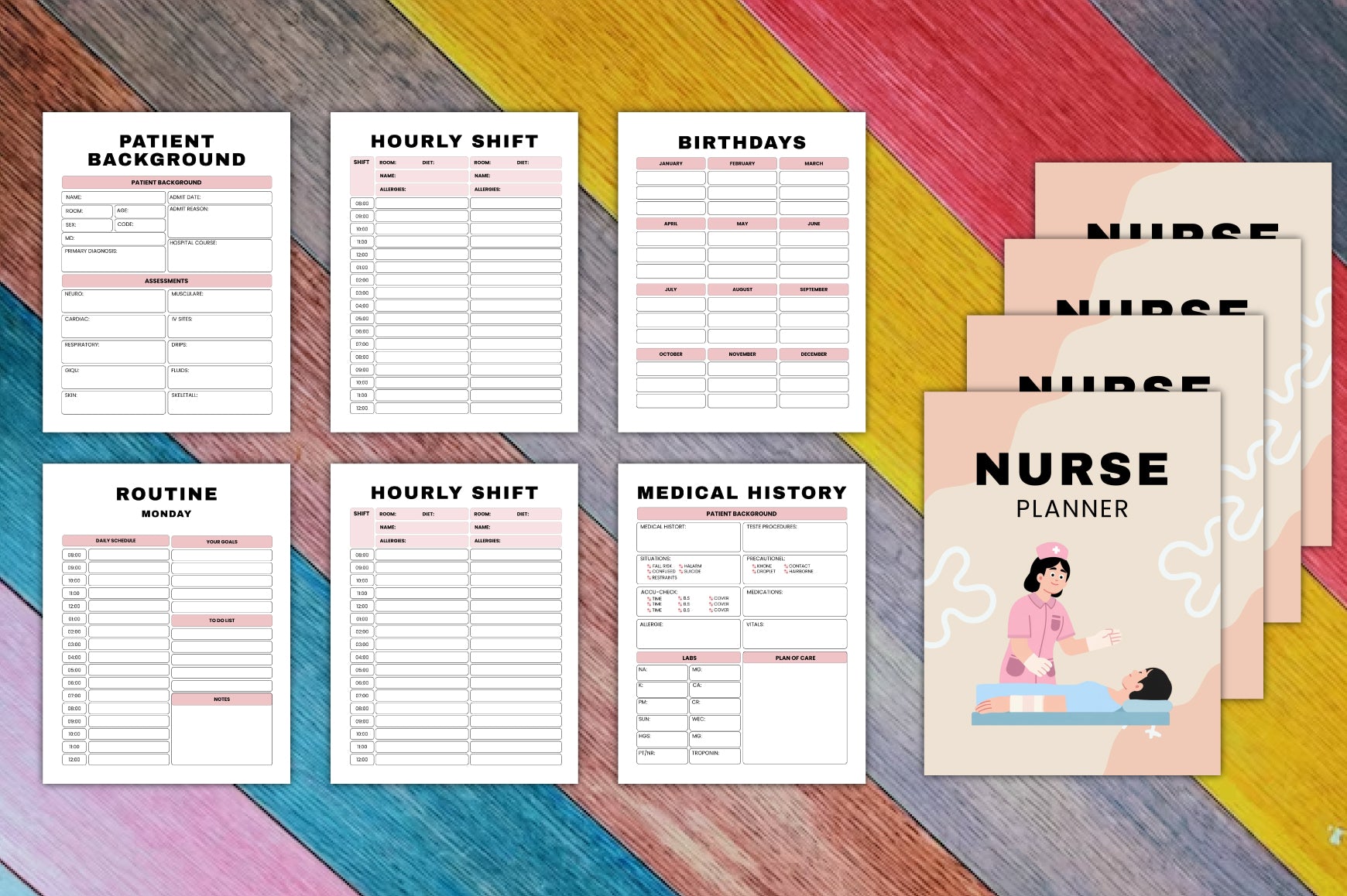 Nurse Planner Template