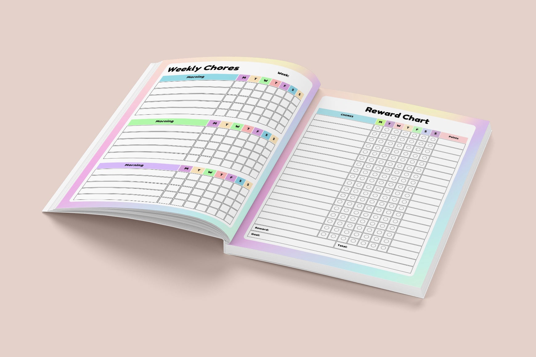 Kids Chore Chart Planner