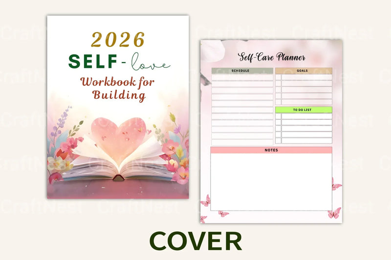 Self Love Building Workbook - CraftNest - Digital Crafting and Art