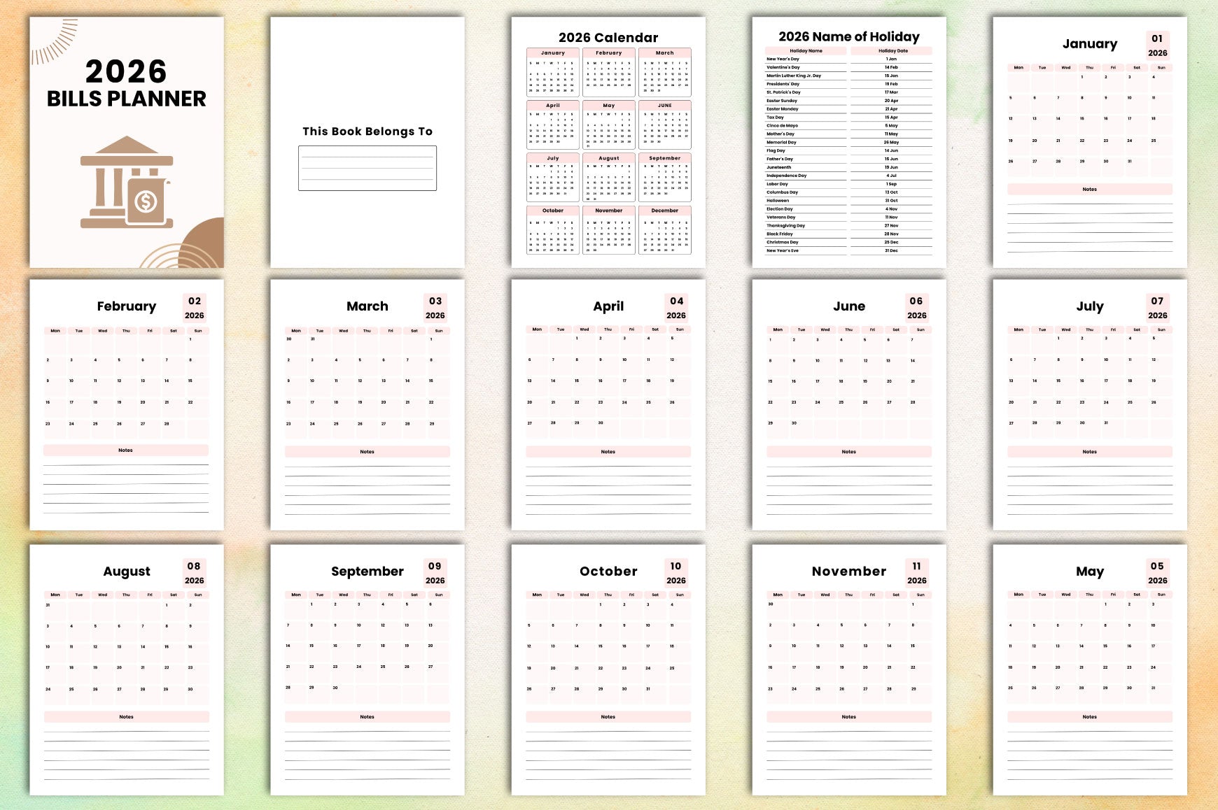 Bills Planner