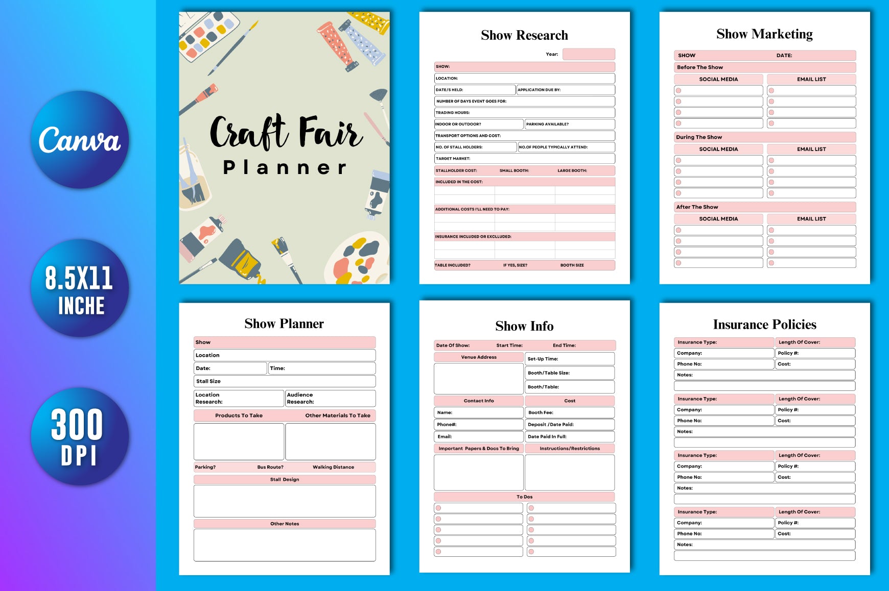 Craft Fair Planner Guide