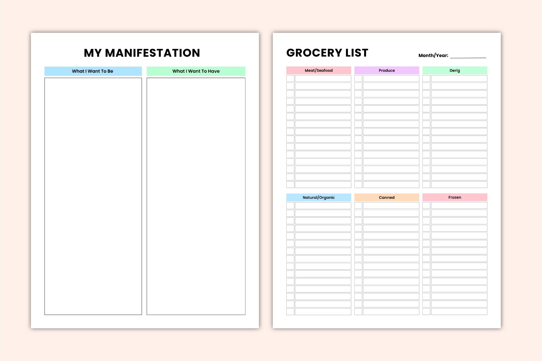 Mindset Reset Journal for Personal Growth