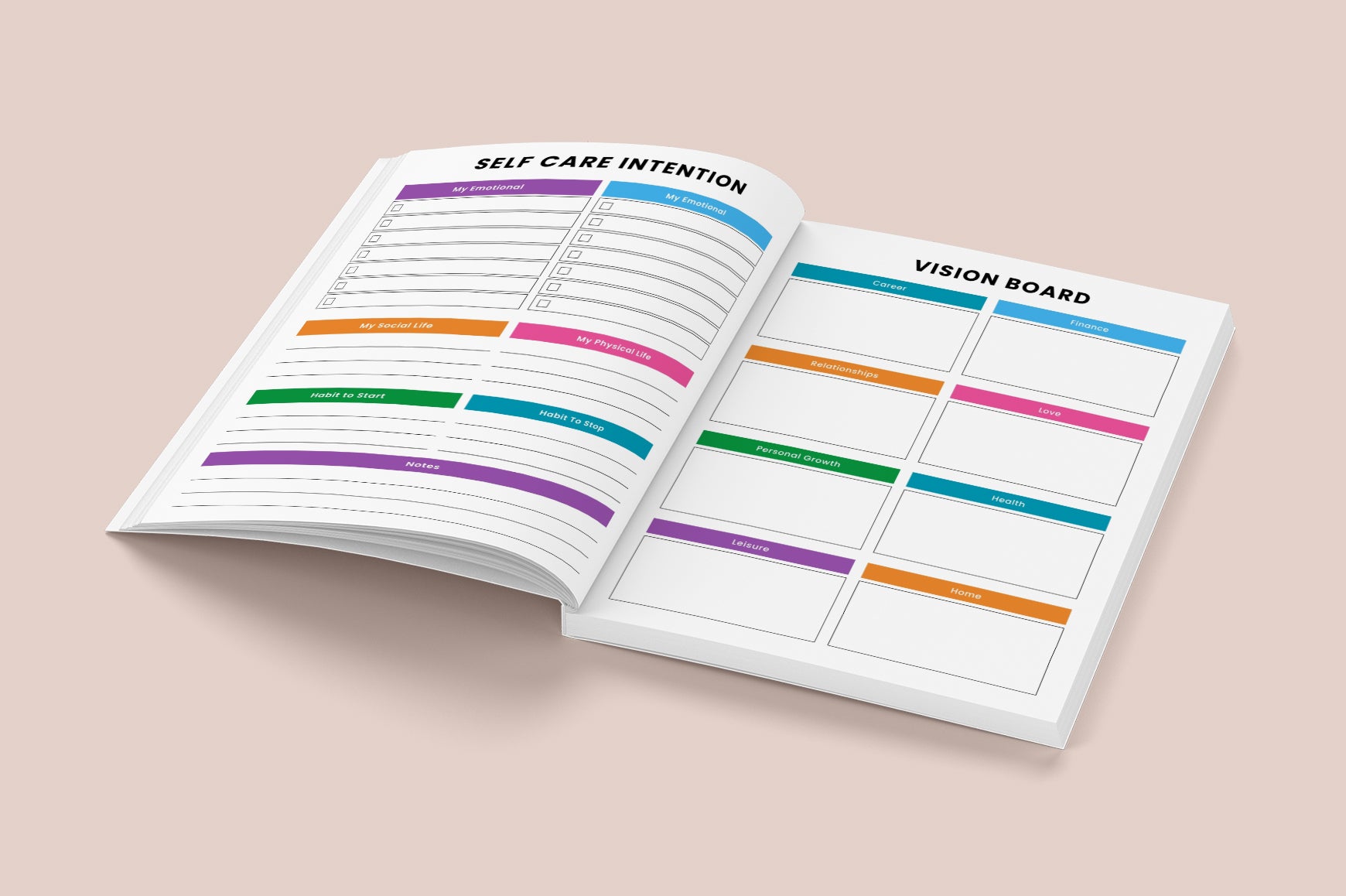 Mindfulness Self-Care Reflection Journal