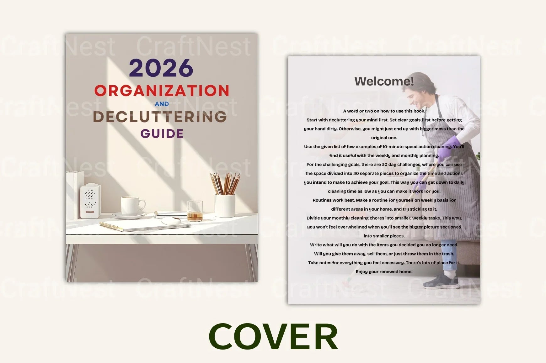 Organization Decluttering Guide - CraftNest - Digital Crafting and Art