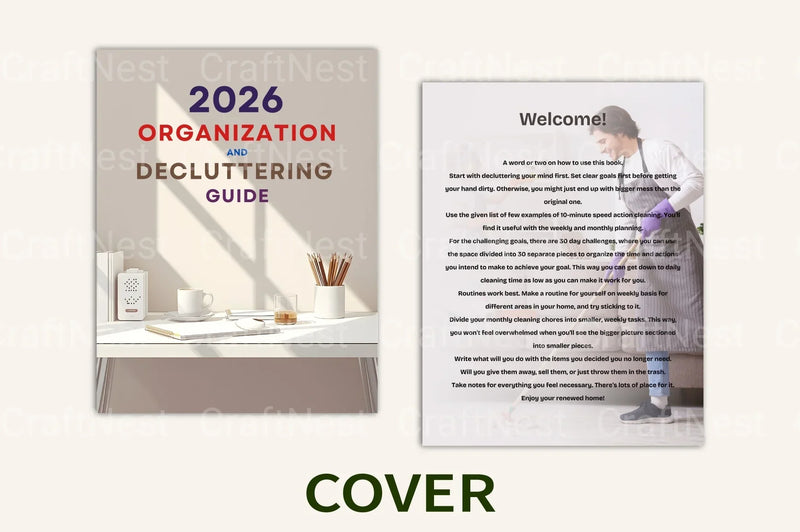 Organization Decluttering Guide - CraftNest - Digital Crafting and Art