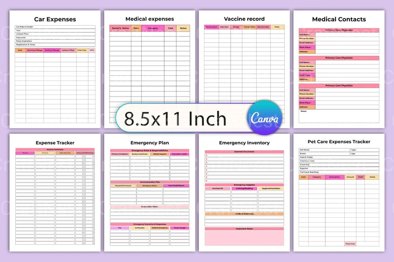 Essential Emergency Binder for Crisis Preparedness - CraftNest - Digital Crafting and Art