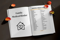 Family Medical Binder Planner - CraftNest - Digital Crafting and Art
