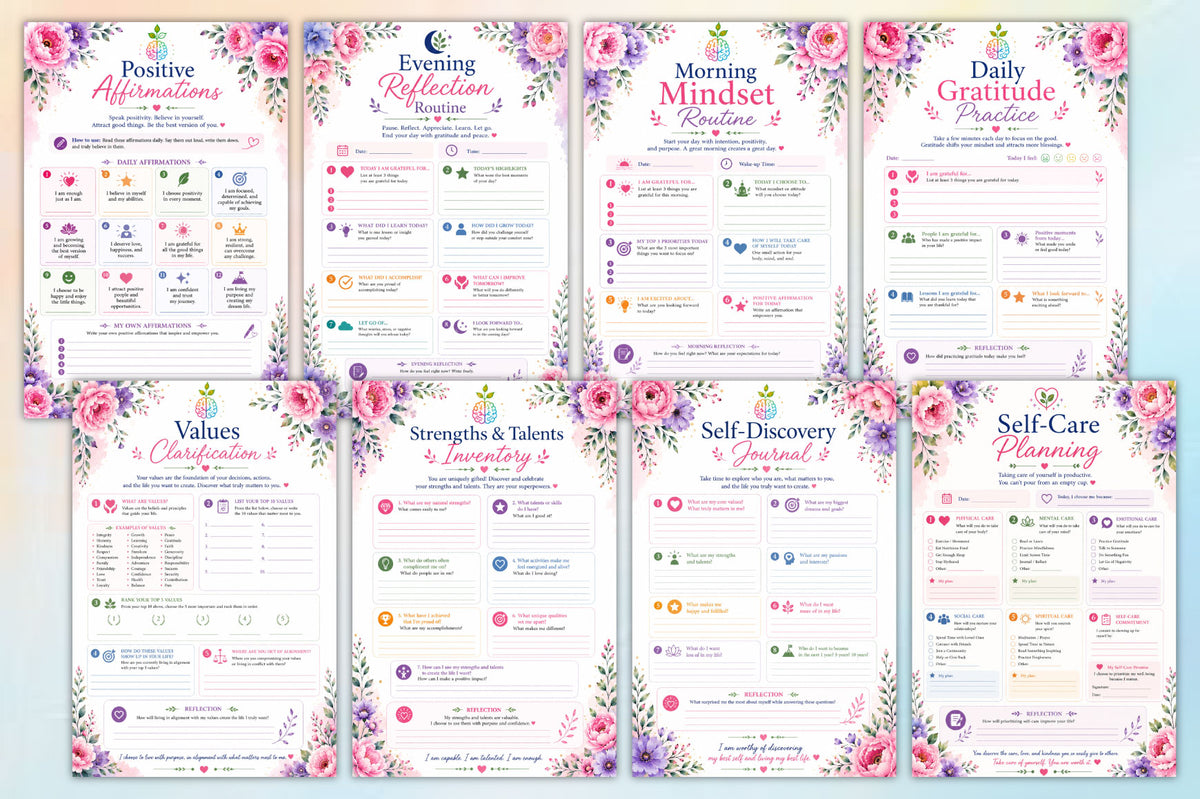Mind Reset Growth Planner