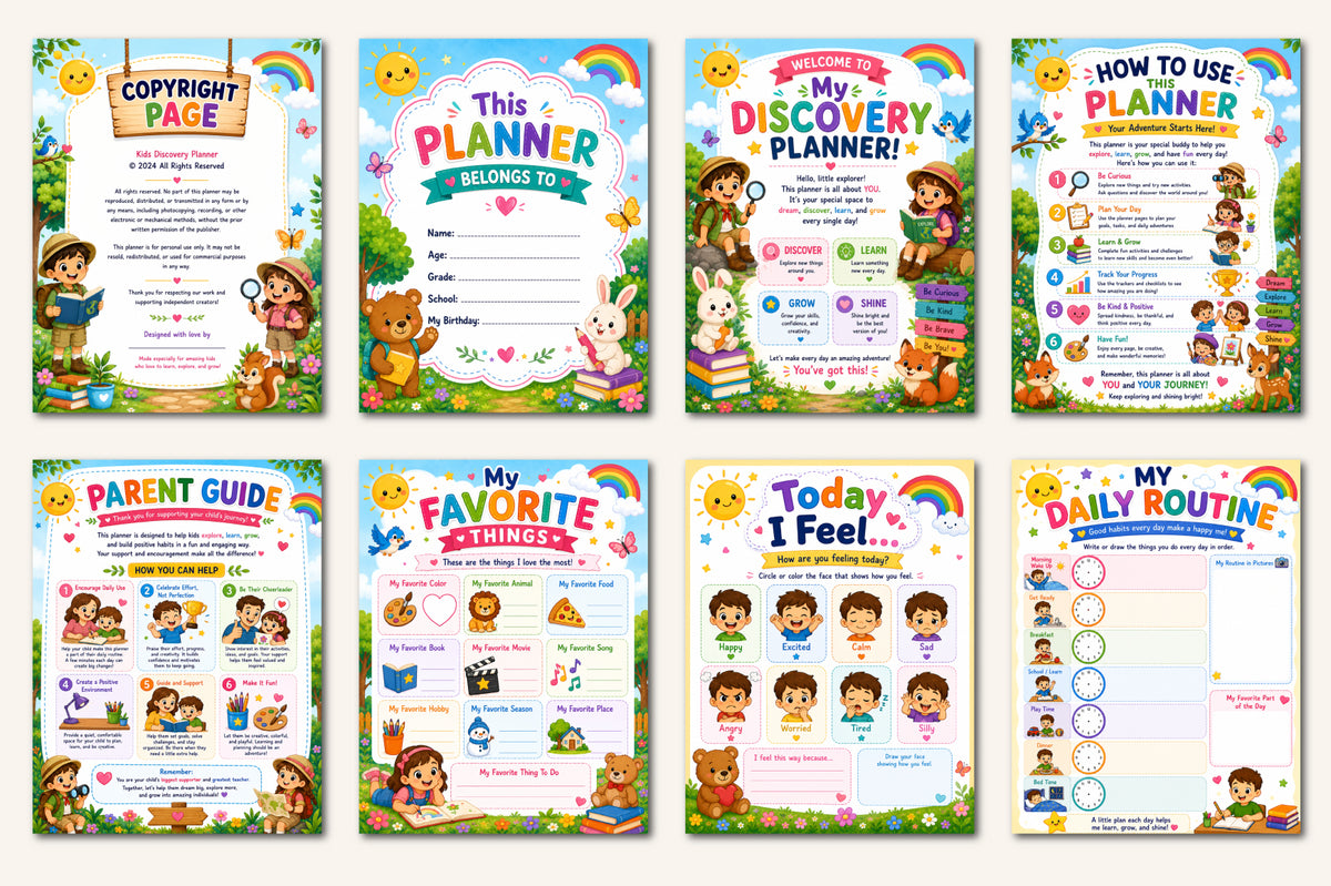 Kids Discovery Planner