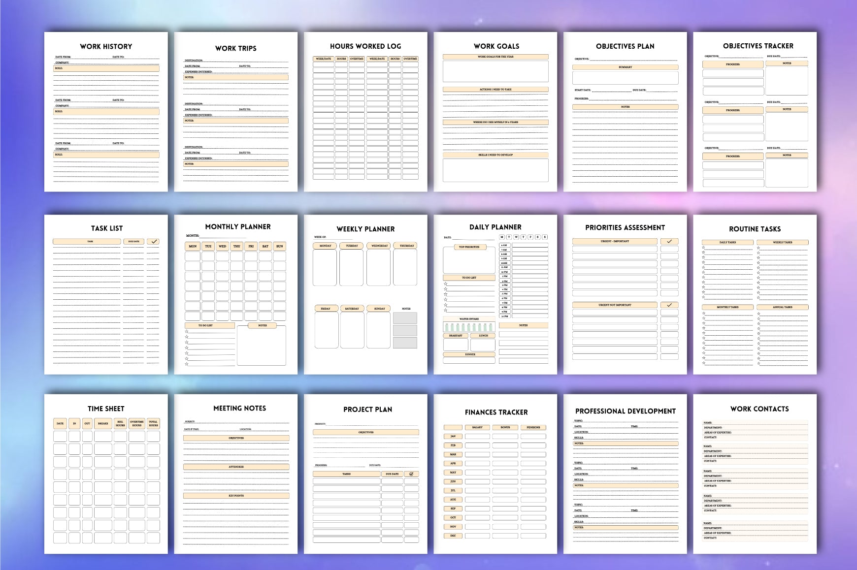Work Planner