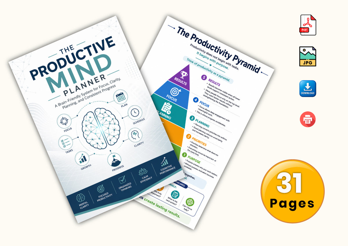 The Productive Mind Planner