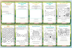 Little Minds Adventure Book - CraftNest - Digital Crafting and Art