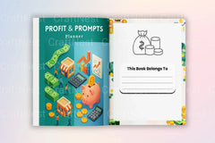 Profit Prompts Planner for Success - CraftNest - Digital Crafting and Art