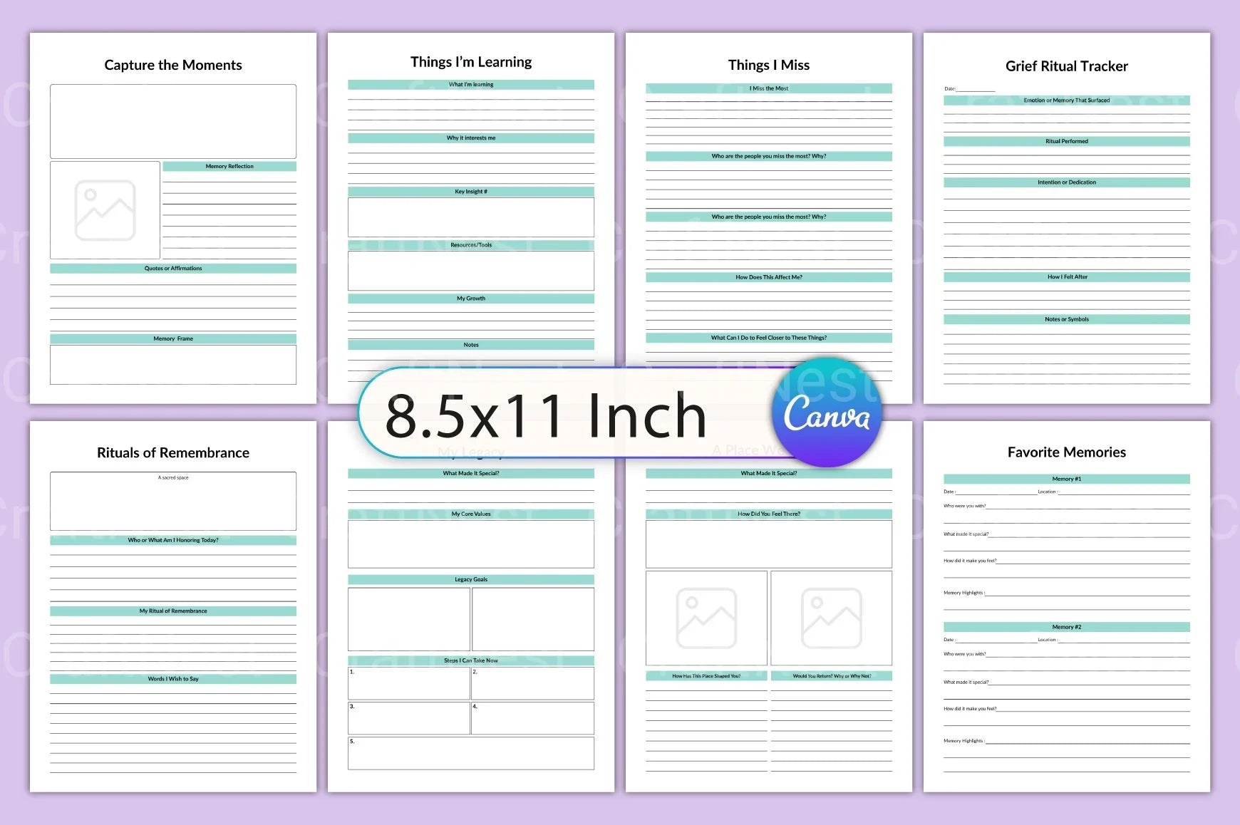 Healing Journey Planner - CraftNest - Digital Crafting and Art