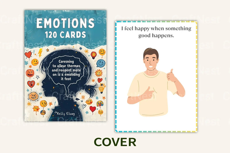 Emotion 120 Cards Collection - CraftNest - Digital Crafting and Art