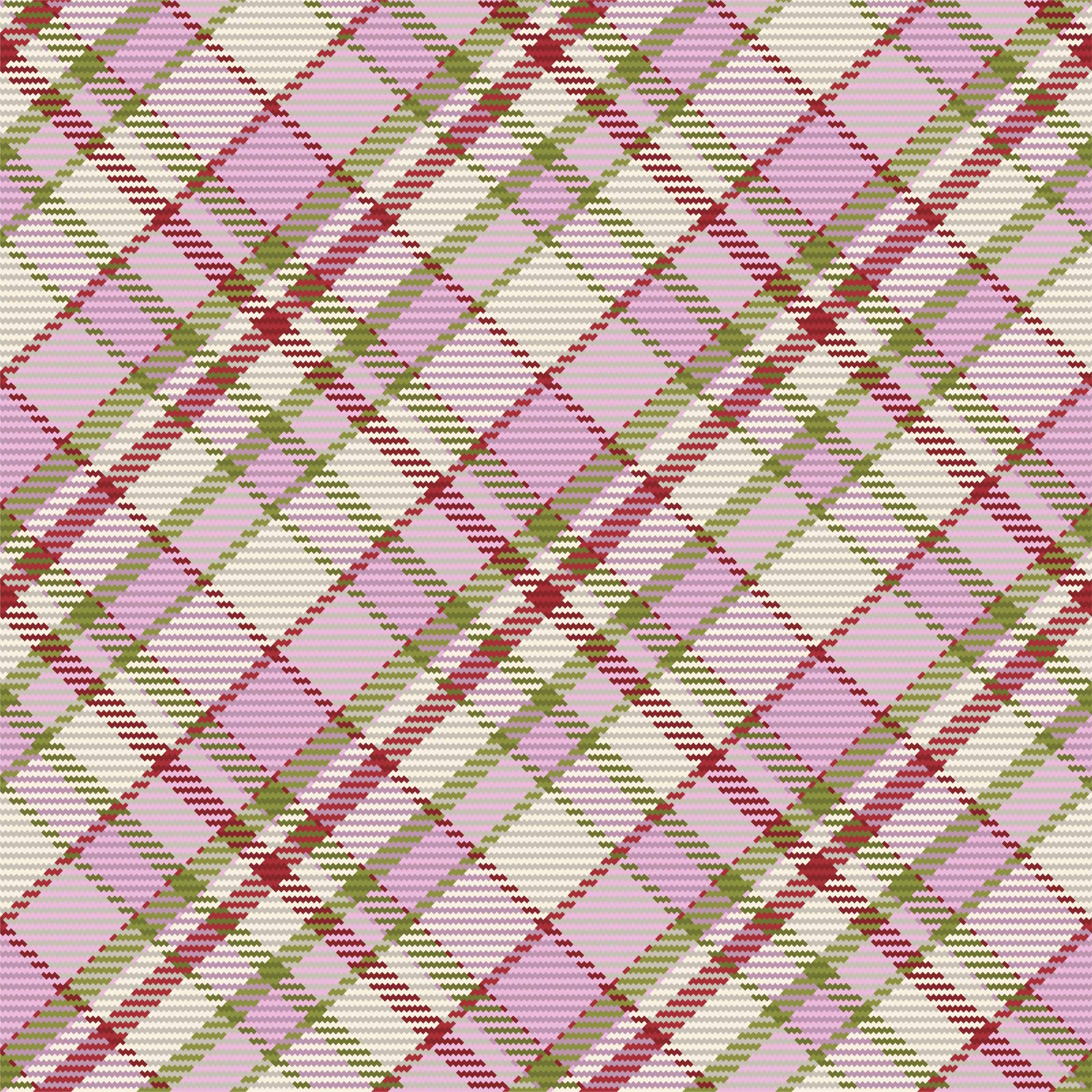 Pink Tartan Seamless Digital Paper - CraftNest - Digital Crafting and Art
