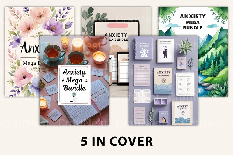 Anxiety Mega: Ultimate Guide to Managing Stress - CraftNest - Digital Crafting and Art