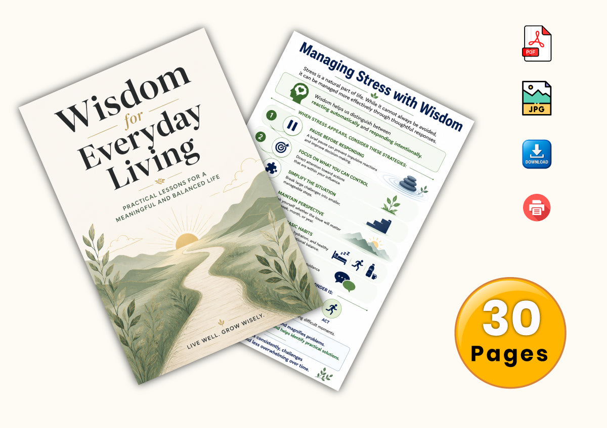 Wisdom For Everyday Living