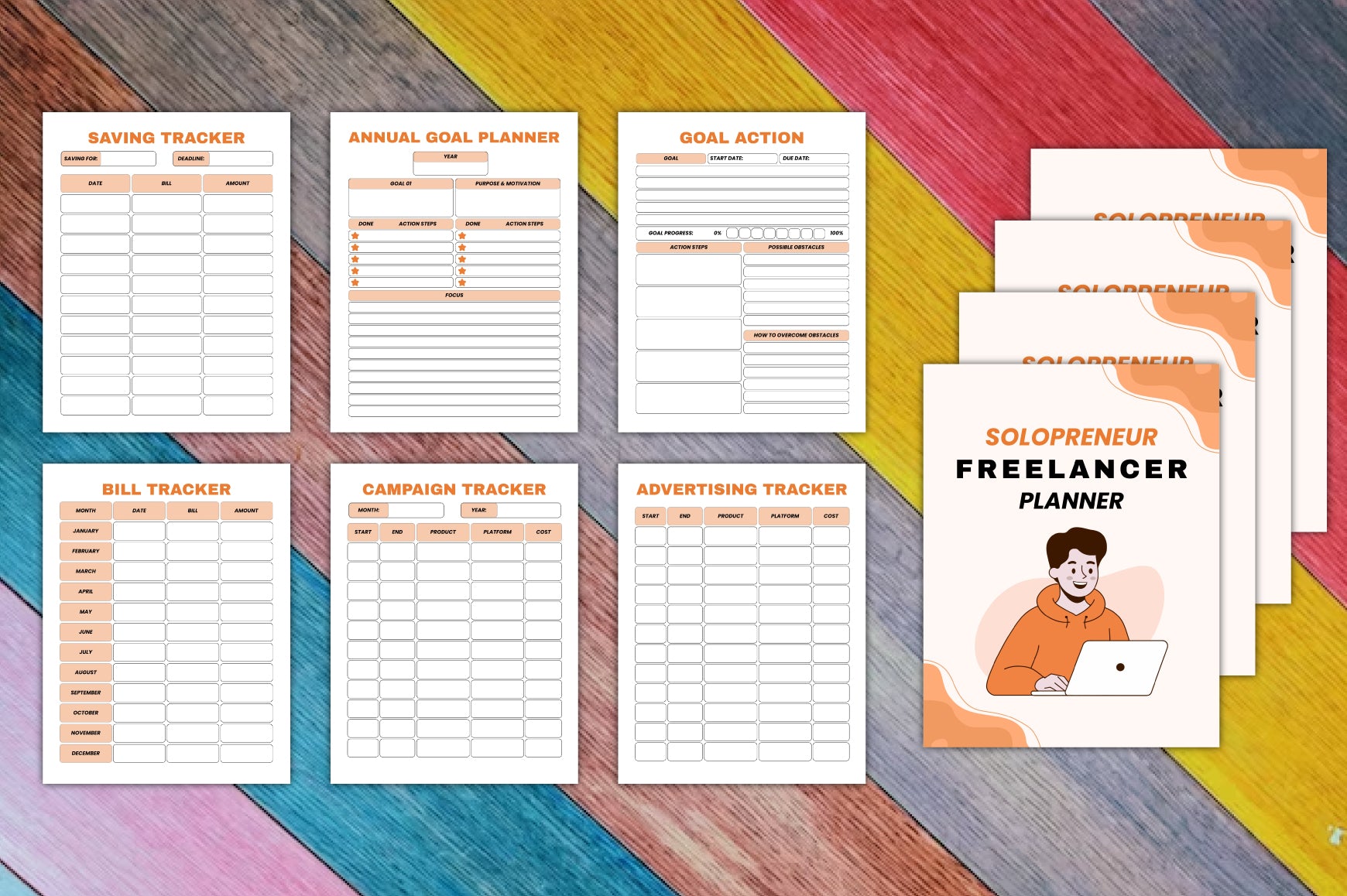 Solopreneur Freelancer Planner
