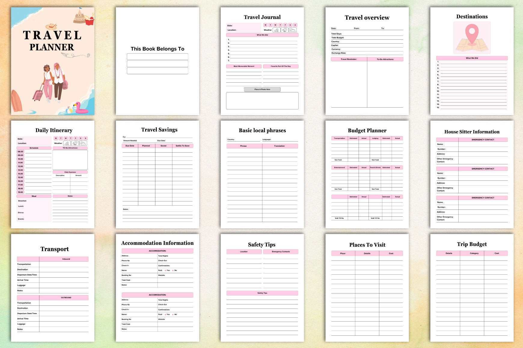 Travel Planner Guide