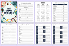 Small Business Planner 2023 - CraftNest - Digital Crafting and Art