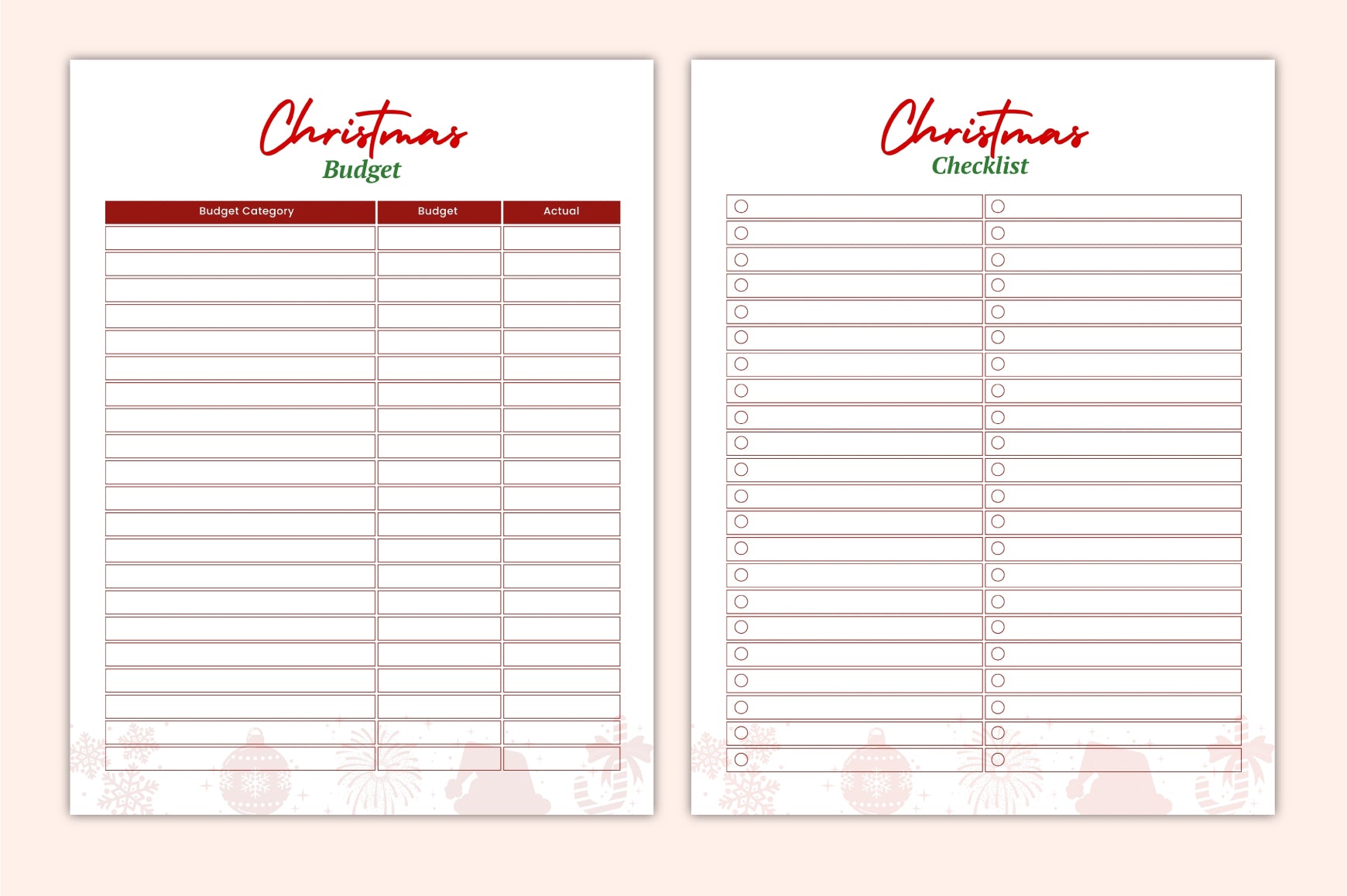 Holiday Memories Christmas Journal