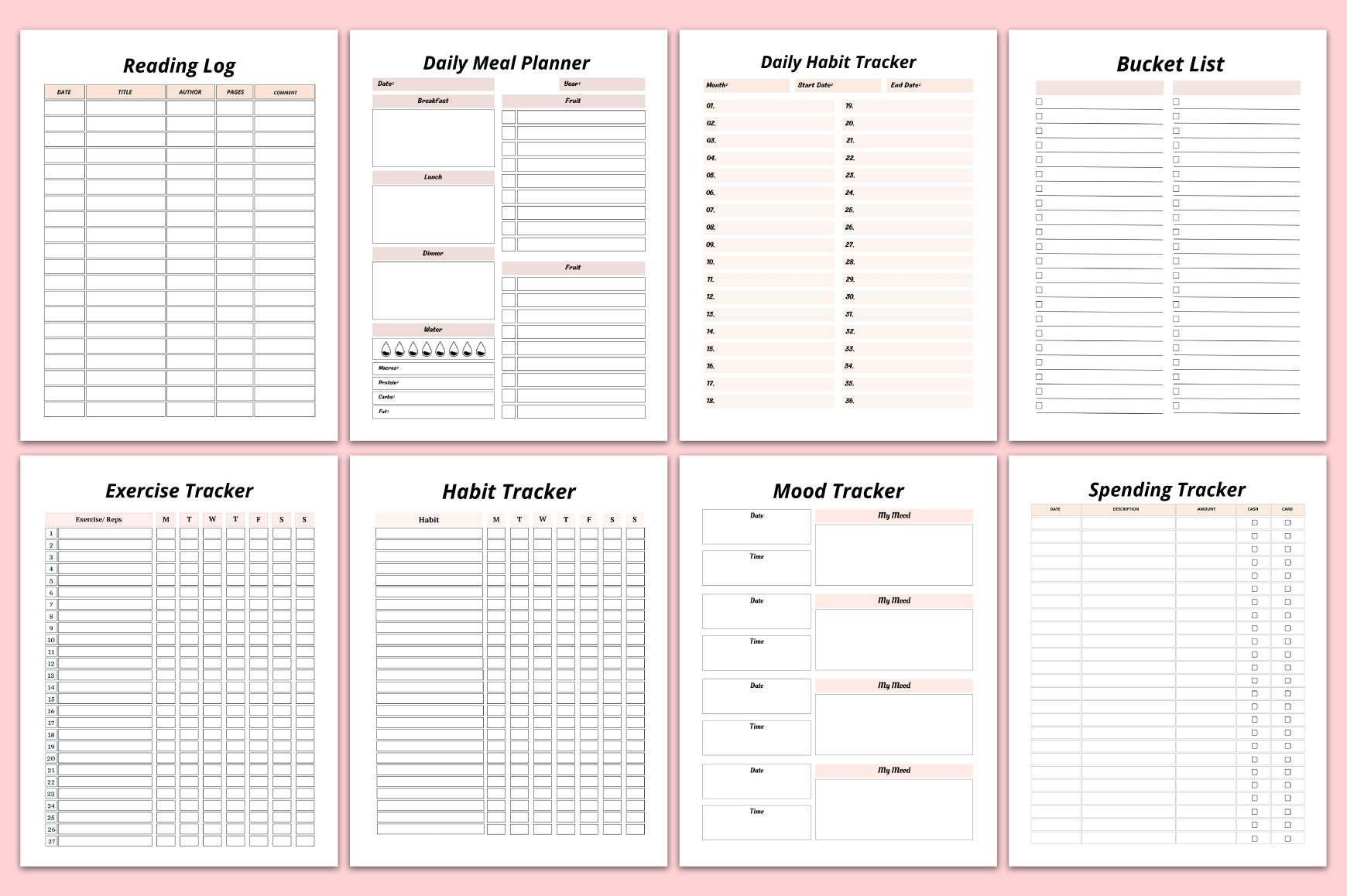 Self Esteem Journal for Personal Growth