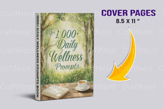 Daily Wellness Prompts Book for Mindful Living - CraftNest - Digital Crafting and Art