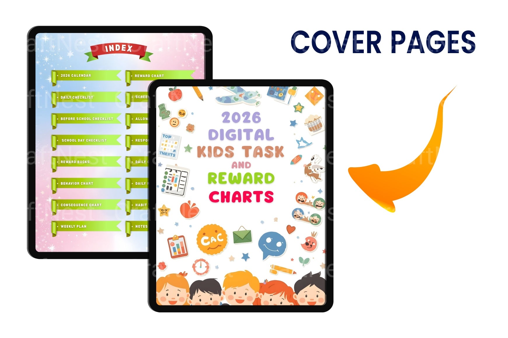 Kids Task Reward Charts for Motivation and Organization - CraftNest - Digital Crafting and Art