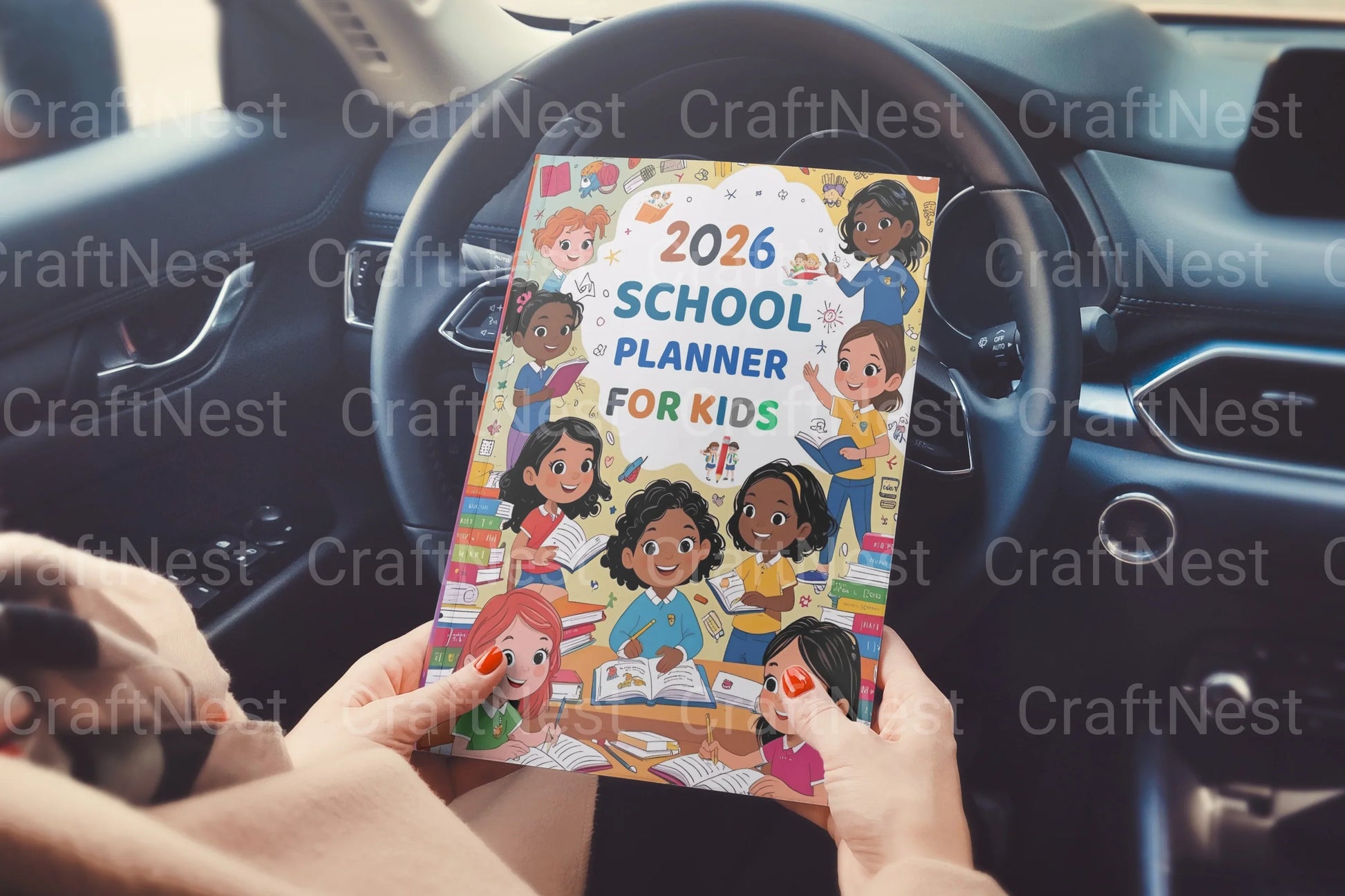 School Planner for Kids - CraftNest - Digital Crafting and Art