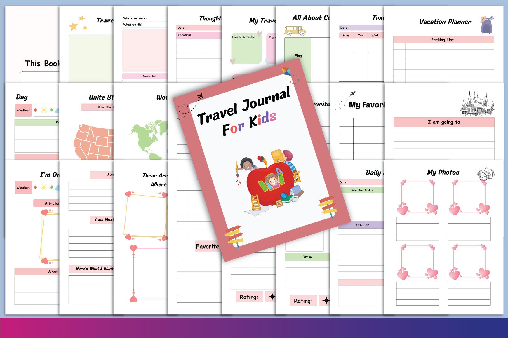Travel Journal for Kids