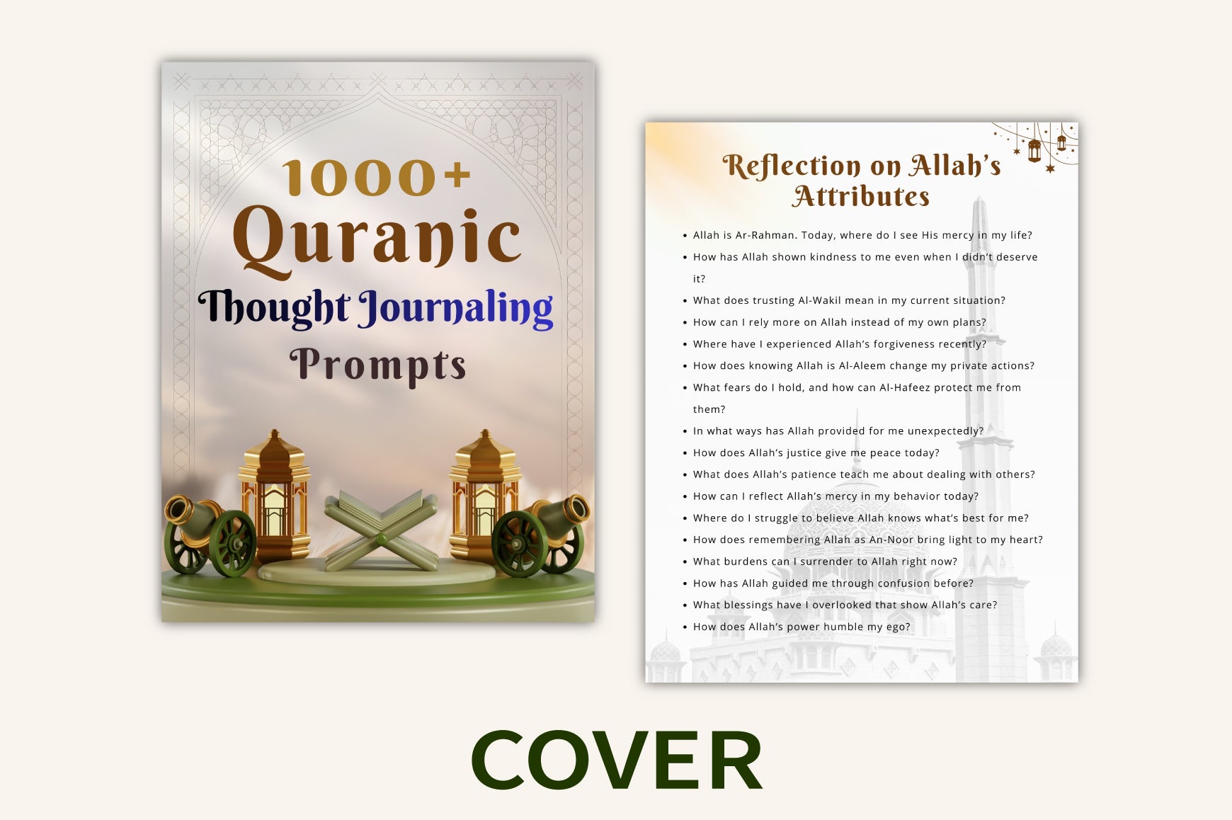 Quranic Thought Journaling Prompts