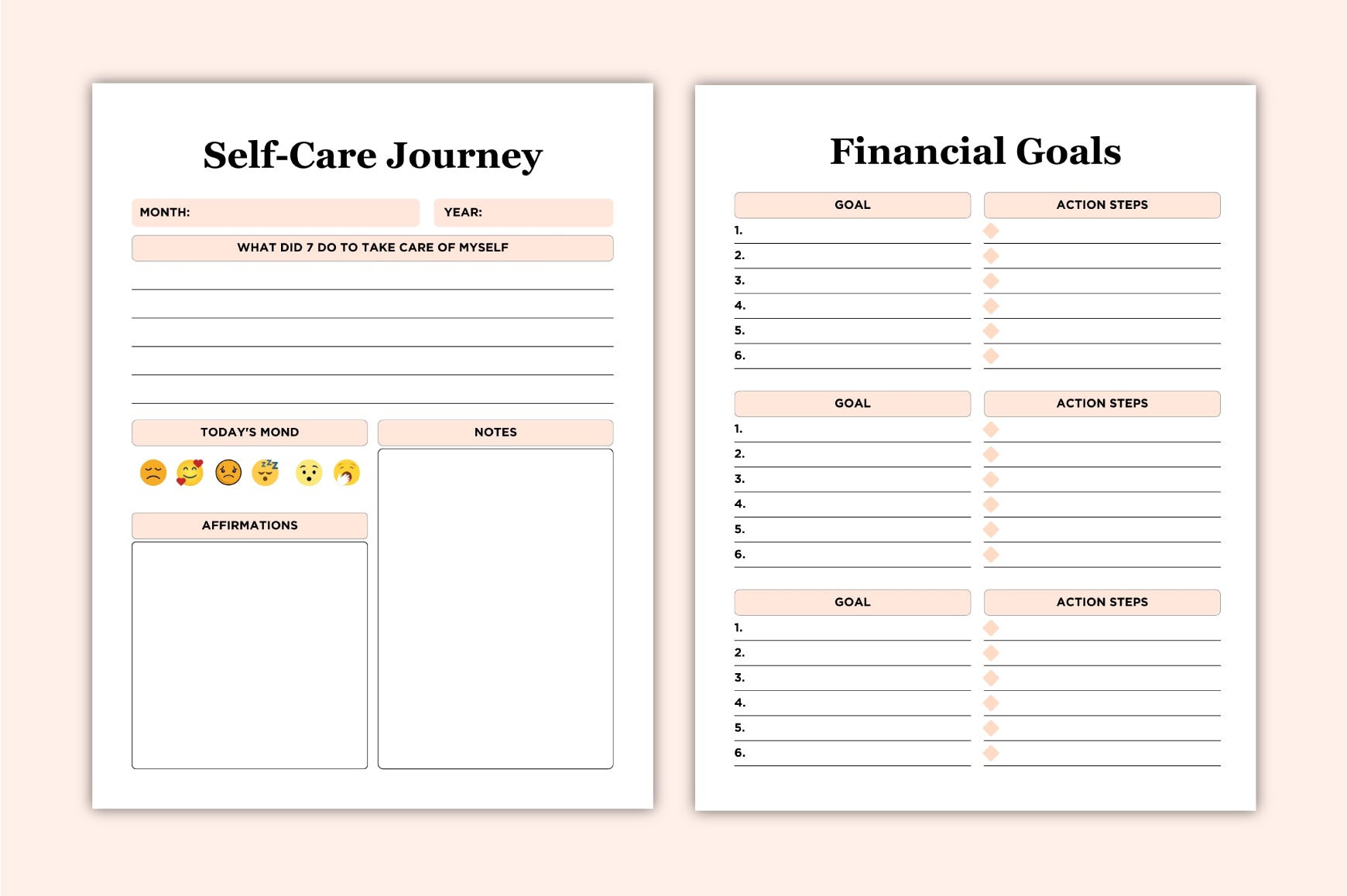 Modern Aesthetic Planner
