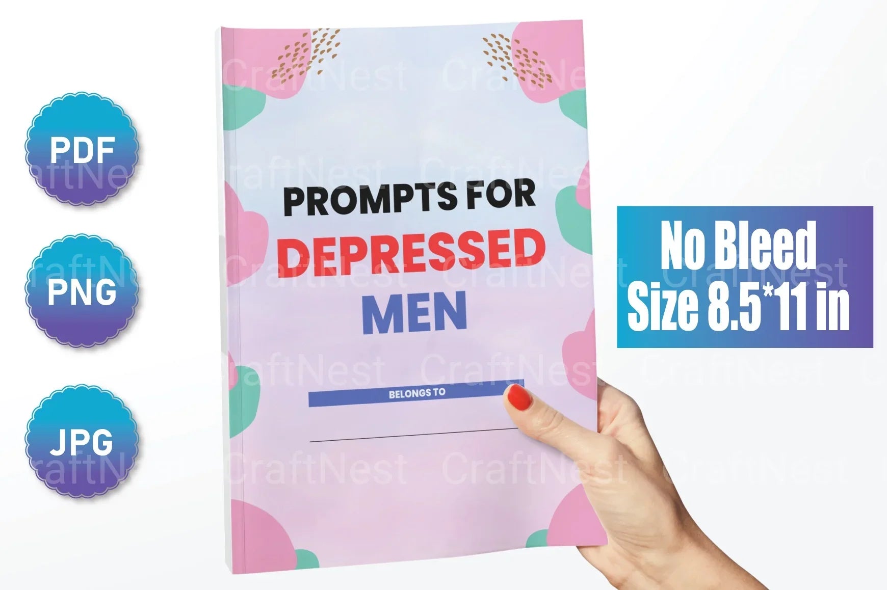Effective Prompts to Support Depressed Men - CraftNest - Digital Crafting and Art