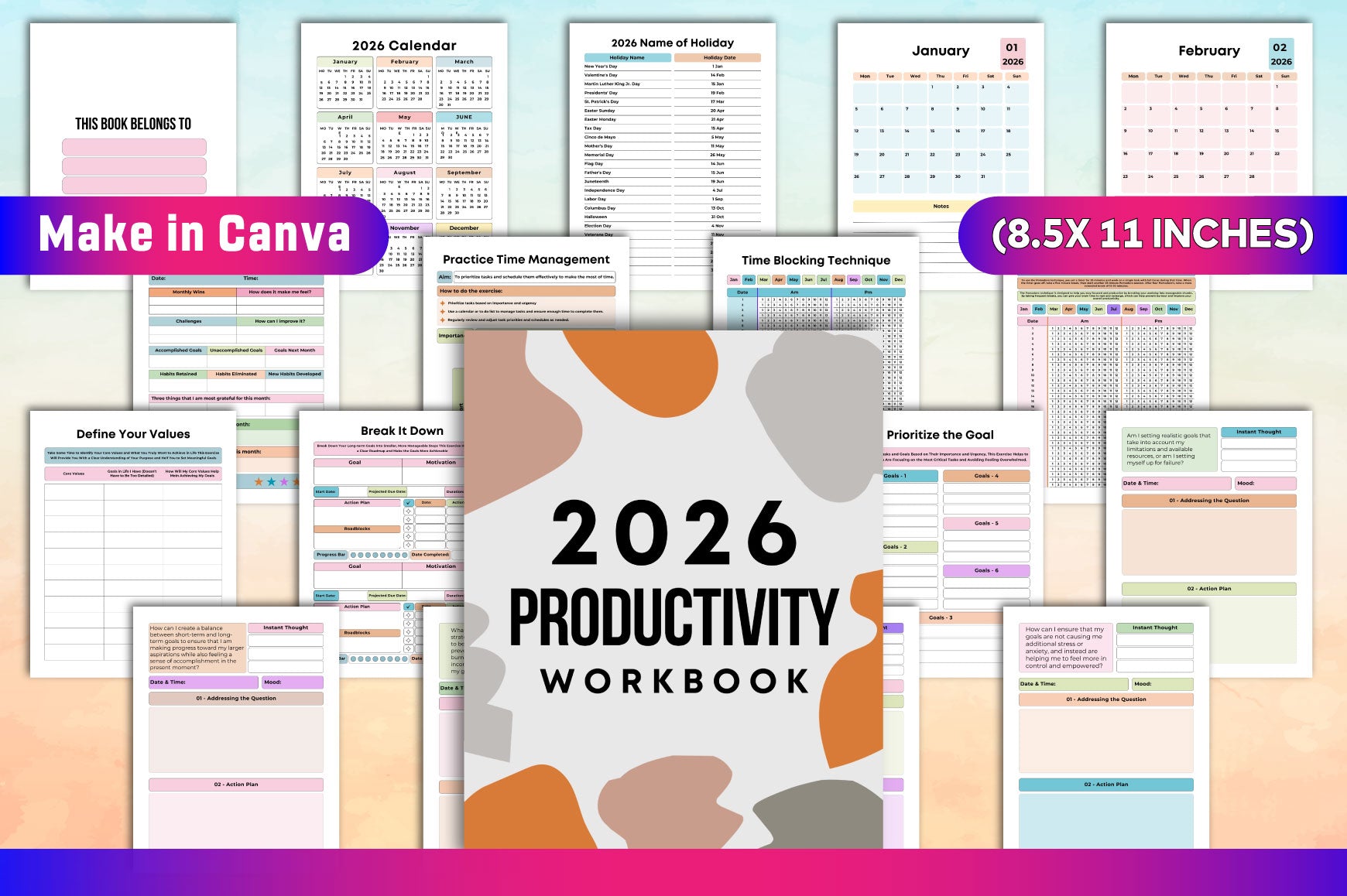 Productivity Workbook