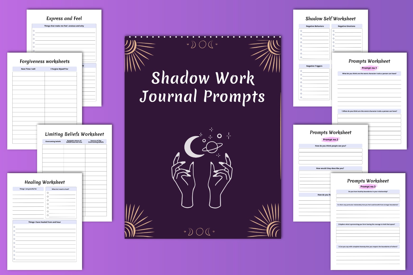 Shadow Work Journal: Enhance Self-Discovery and Growth