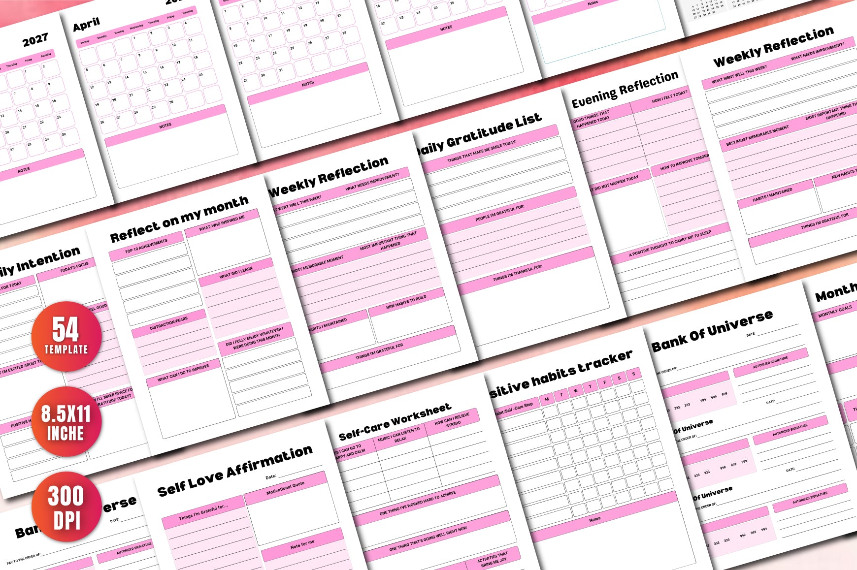 Manifestation Journal for Personal Growth