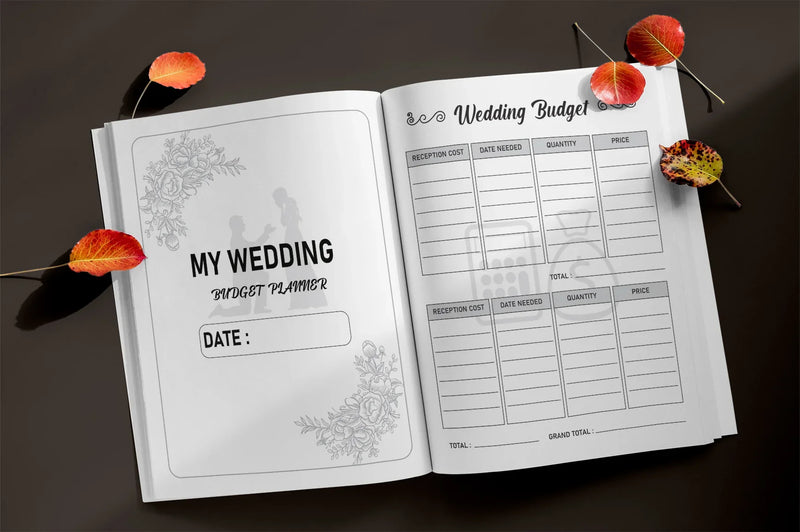 Wedding Budget Planner - CraftNest - Digital Crafting and Art
