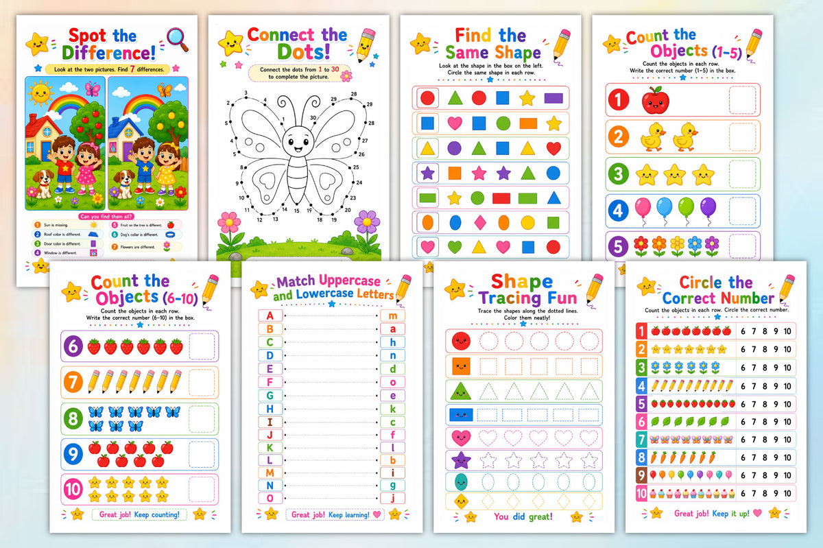 Early Skills Fun for Kids Book