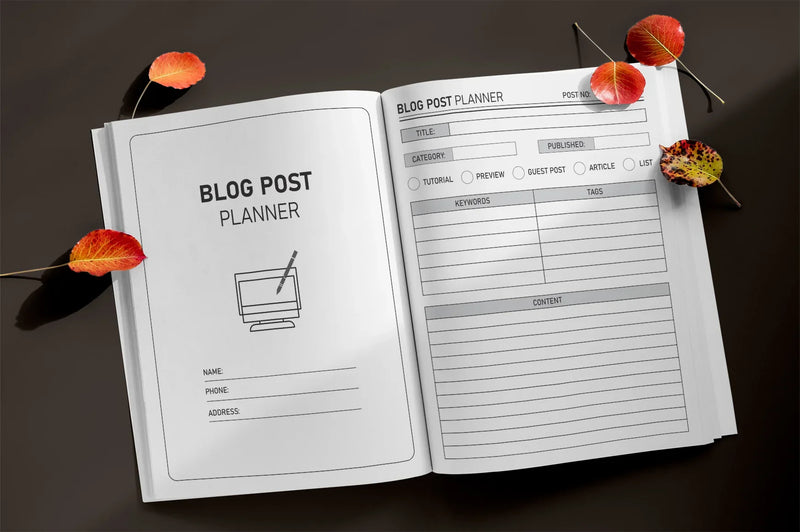Blog Post Planner  Bundle - CraftNest - Digital Crafting and Art
